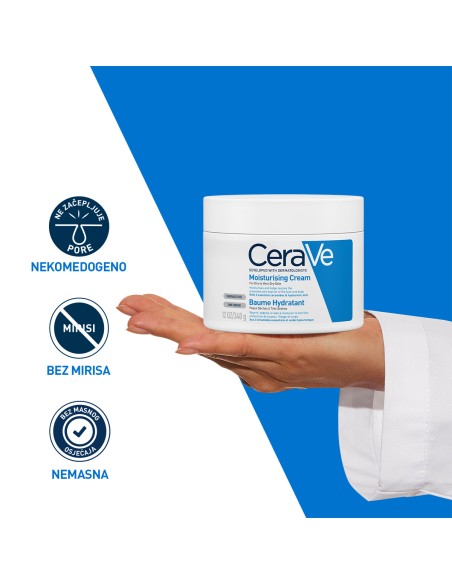 CeraVe Hidratantna krema + eko pakiranje za suhu do jako suhu kožu