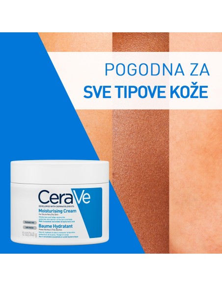 CeraVe Hidratantna krema + eko pakiranje za suhu do jako suhu kožu