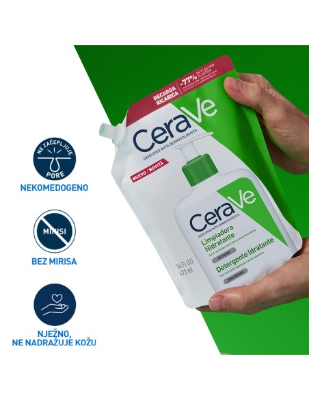 CeraVe Hidratantna emulzija za čišćenje za normalnu do suhu kožu Refill