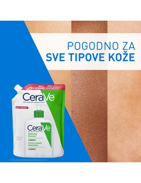 CeraVe Hidratantna emulzija za čišćenje za normalnu do suhu kožu Refill