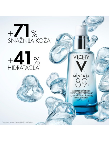 Vichy Mineral 89 Booster Dnevni booster za snažniju i puniju kožu Vichy Mineral 89 Booster Dnevni booster za snažniju i puniju kožu