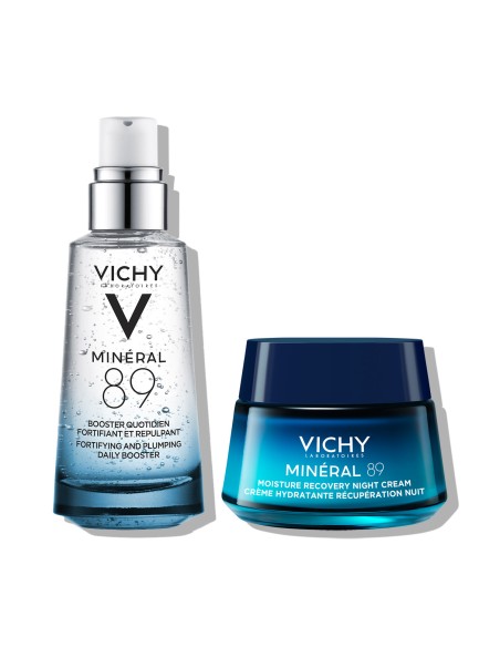 Vichy MINERAL 89 Obnavljajući noćni protokol za dubinsku hidrataciju, primjereno za sve tipove kože