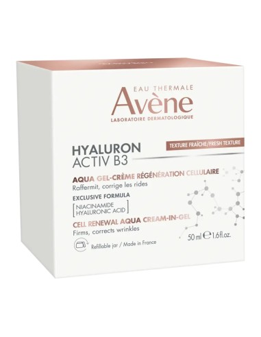 Avene Hyaluron Activ B3 Aqua Gel + Ogledalo Promo pakiranje