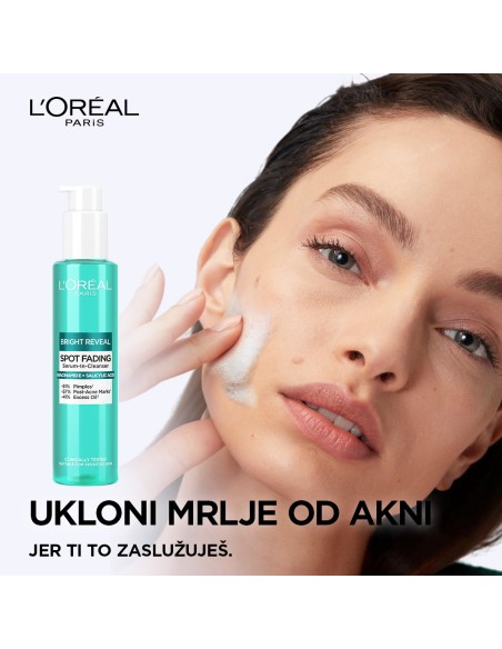 L'Oreal Paris Bright Reveal pjenušav gel za čišćenje lica 150ml