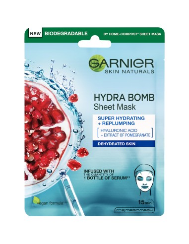 Garnier Skin Naturals Tissue Mask Moisture + Aqua Bomb Maska za lice