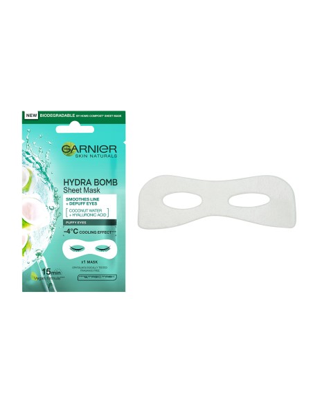 Garnier Skin Naturals Eye Tissue maska za oči za izravnjavanje borica oko očiju Garnier Skin Naturals Eye Tissue maska za oči za izravnjavanje borica oko očiju