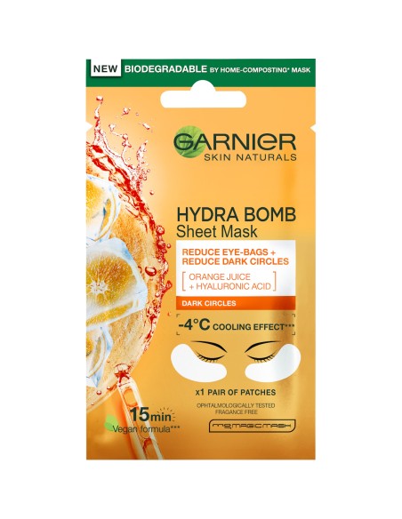 Garnier Skin Naturals Eye Tissue maska za oči protiv tamnih krugova Garnier Skin Naturals Eye Tissue maska za oči protiv tamnih krugova