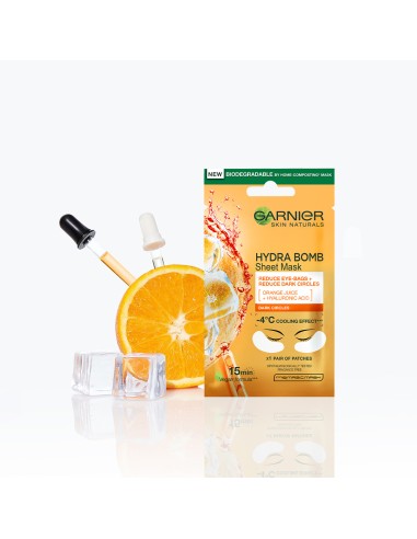 Garnier Skin Naturals Eye Tissue maska za oči protiv tamnih krugova Garnier Skin Naturals Eye Tissue maska za oči protiv tamnih krugova