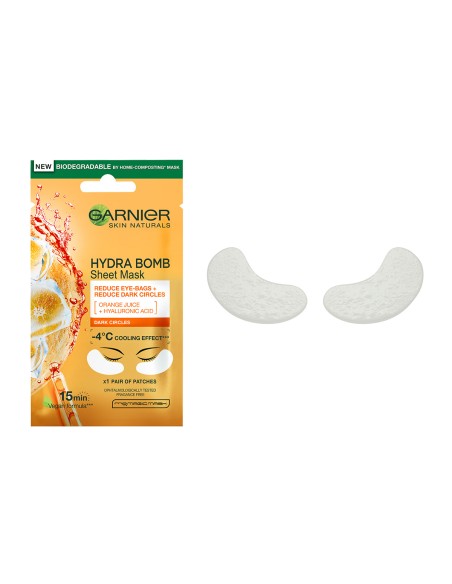 Garnier Skin Naturals Eye Tissue maska za oči protiv tamnih krugova Garnier Skin Naturals Eye Tissue maska za oči protiv tamnih krugova