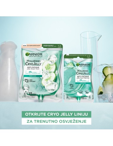 Garnier Skin Naturals Jelly gel-maska za oči sa efektom hlađenja Garnier Skin Naturals Jelly gel-maska za oči sa efektom hlađenja