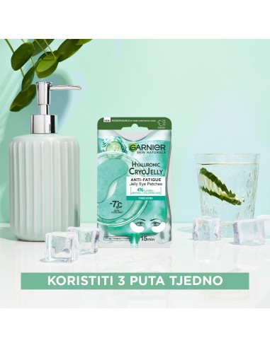 Garnier Skin Naturals Jelly gel-maska za oči sa efektom hlađenja Garnier Skin Naturals Jelly gel-maska za oči sa efektom hlađenja