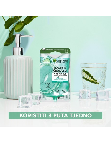 Garnier Skin Naturals Jelly gel-maska za oči sa efektom hlađenja Garnier Skin Naturals Jelly gel-maska za oči sa efektom hlađenja
