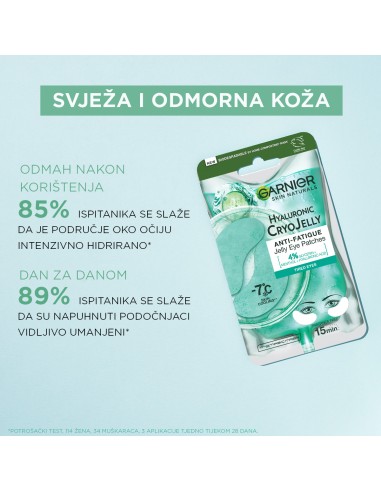 Garnier Skin Naturals Jelly gel-maska za oči sa efektom hlađenja Garnier Skin Naturals Jelly gel-maska za oči sa efektom hlađenja