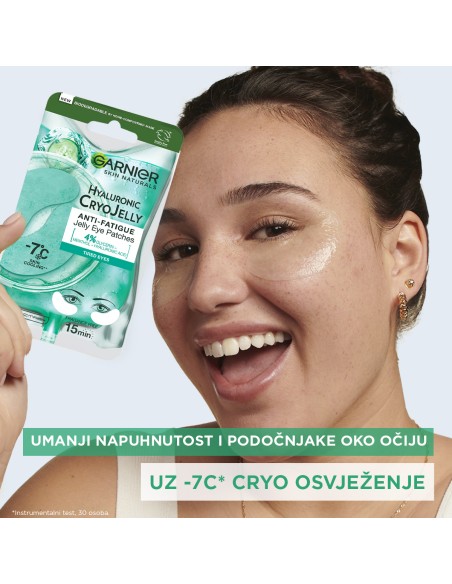 Garnier Skin Naturals Jelly gel-maska za oči sa efektom hlađenja Garnier Skin Naturals Jelly gel-maska za oči sa efektom hlađenja