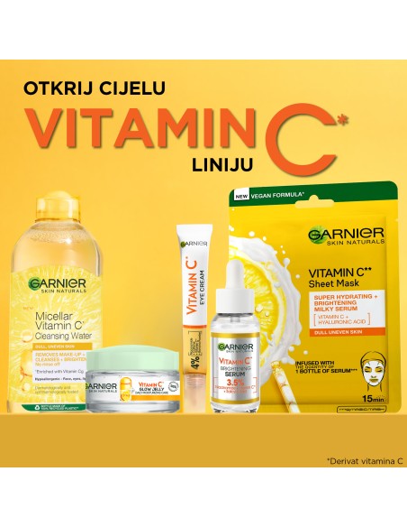 Garnier Skin Naturals Vitamin C krema za područje oko očiju Garnier Skin Naturals Vitamin C krema za područje oko očiju