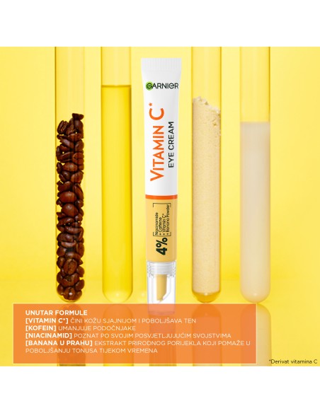 Garnier Skin Naturals Vitamin C krema za područje oko očiju Garnier Skin Naturals Vitamin C krema za područje oko očiju