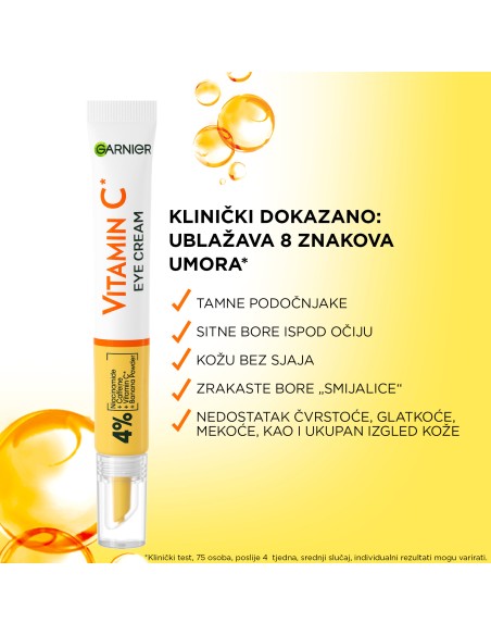 Garnier Skin Naturals Vitamin C krema za područje oko očiju Garnier Skin Naturals Vitamin C krema za područje oko očiju