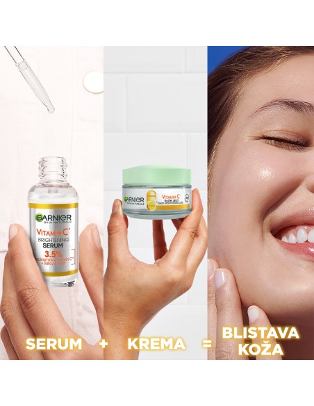 Garnier Skin Naturals Vitamin C dnevni serum protiv tamnih mrlja 30ml