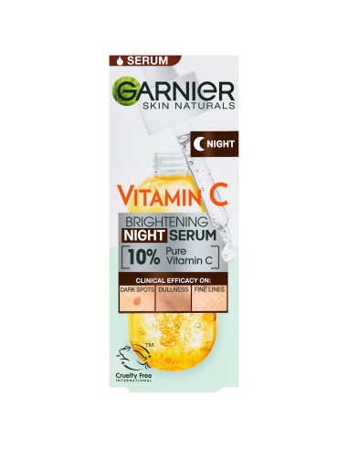 Garnier Skin Naturals Vitamin C noćni serum za blistavu kožu 30ml Garnier Skin Naturals Vitamin C noćni serum za blistavu kožu 30ml