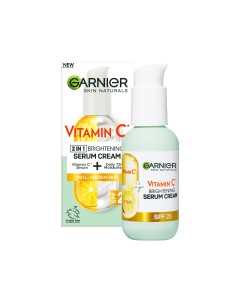 Garnier Vitamin C* 2U1 Serum-krema za blistavu kožu SPF25 2