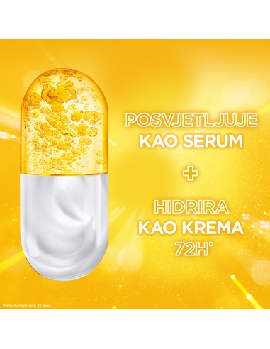 Garnier Vitamin C* 2U1 Serum-krema za blistavu kožu SPF25 Garnier Vitamin C* 2U1 Serum-krema za blistavu kožu SPF25