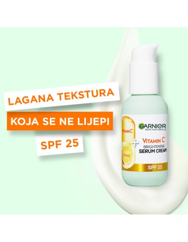 Garnier Vitamin C* 2U1 Serum-krema za... Garnier Vitamin C* 2U1 Serum-krema za...