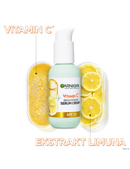 Garnier Vitamin C* 2U1 Serum-krema za blistavu kožu SPF25