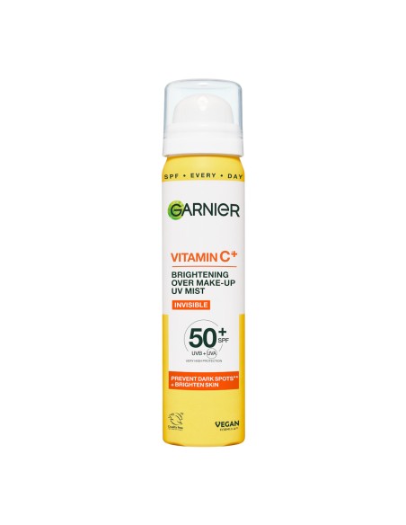 Garnier UV sprej s Vitaminom C* za blistavu kožu SPF50+ Garnier UV sprej s Vitaminom C* za blistavu kožu SPF50+