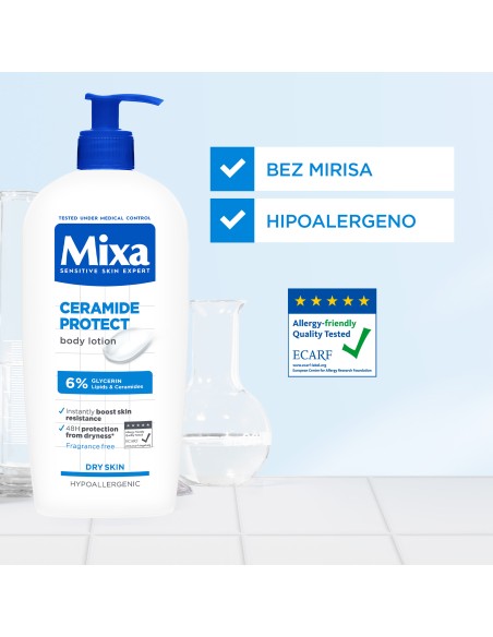 Мixa Ceramide Protect losion za tijelo 400 ml