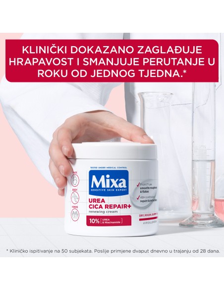 Mixa Urea Cica Repair obnavljajuća krema za suhu kožu 400 ml