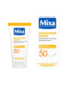 Mixa Niacinamid Višenamjenska krema protiv tamnih mrlja 50 ml