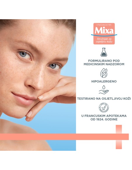 Mixa Hyalurogel Light intenzivna hidratacija, osjetljiva normalna i dehidrirana koža 50 ml