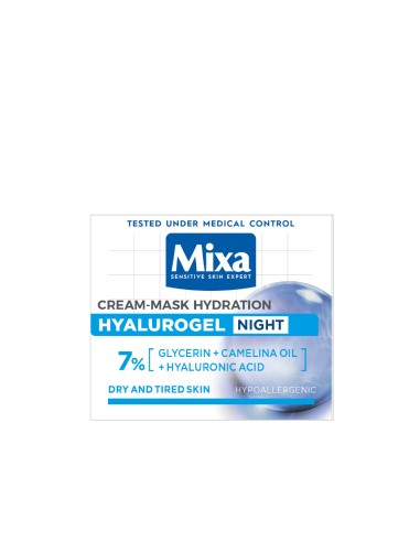 Mixa Hyalurogel noćna njega 50 ml Mixa Hyalurogel noćna njega 50 ml