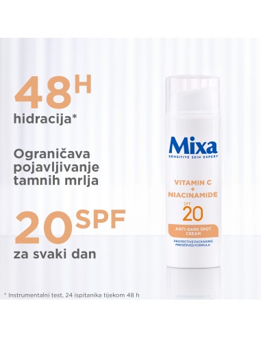 Mixa fluid protiv tamnih mrlja 50 ml Mixa fluid protiv tamnih mrlja 50 ml