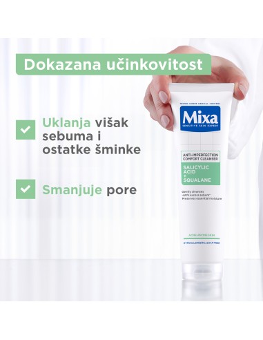 Mixa gel za čišćenje lica protiv... Mixa gel za čišćenje lica protiv...