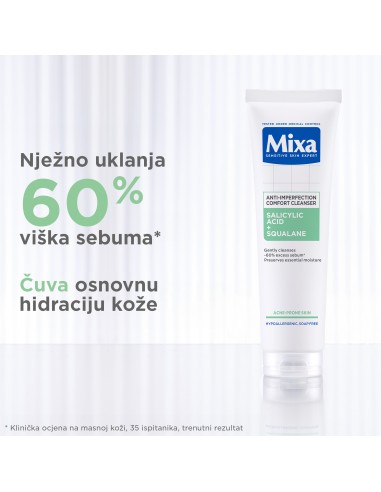Mixa gel za čišćenje lica protiv... Mixa gel za čišćenje lica protiv...