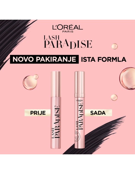L'Oreal Paris Lash Paradise Maskara Black