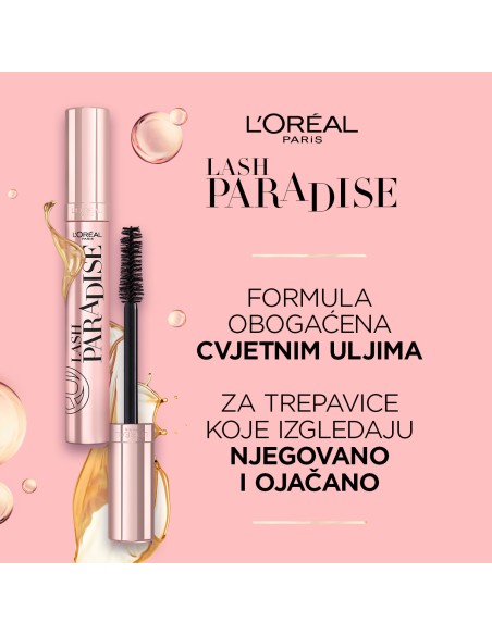 L'Oreal Paris Lash Paradise Maskara Black