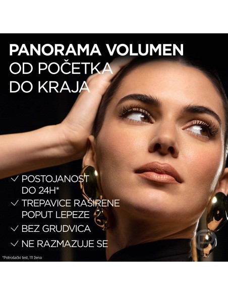 L'Oréal Paris Panorama All Night Black Maskara