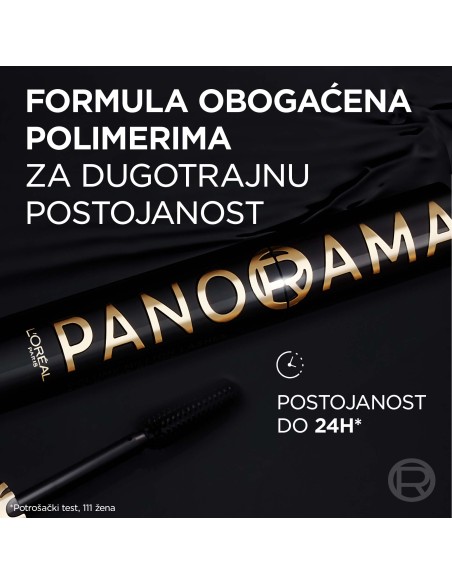 L'Oréal Paris Panorama All Night Black Maskara