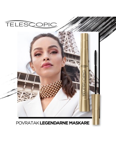 L'Oreal Paris Telescopic black maskara L'Oreal Paris Telescopic black maskara