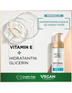 Garnier Ambre Solaire pjena za samotamnjenje kože 200ml 2