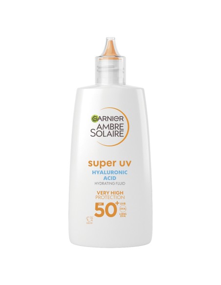 Garnier Ambre Solaire Fluid za lice za zaštitu od sunca SPF50+ 40ml Garnier Ambre Solaire Fluid za lice za zaštitu od sunca SPF50+ 40ml