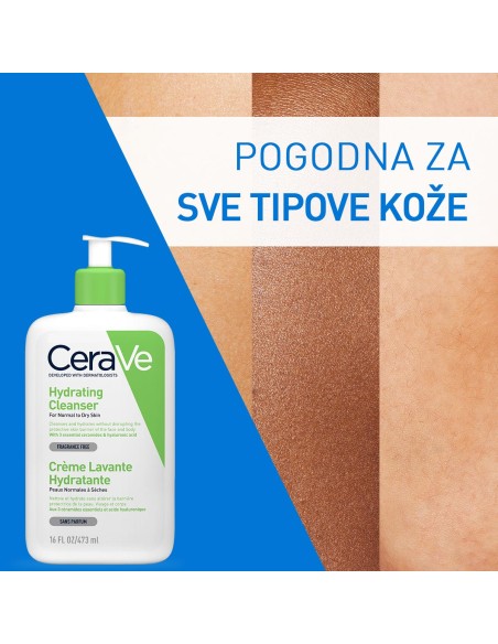 CeraVe Hidratantna emulzija za čišćenje za normalnu do suhu kožu + Refill Promo pakiranje