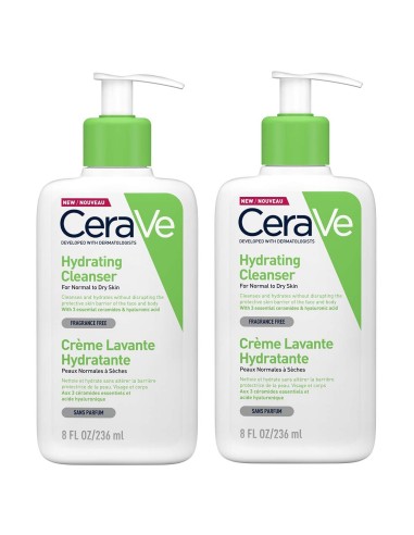CeraVe Hidratantna emulzija za čišćenje za normalnu do suhu kožu 236 ml 1+1 PROMO