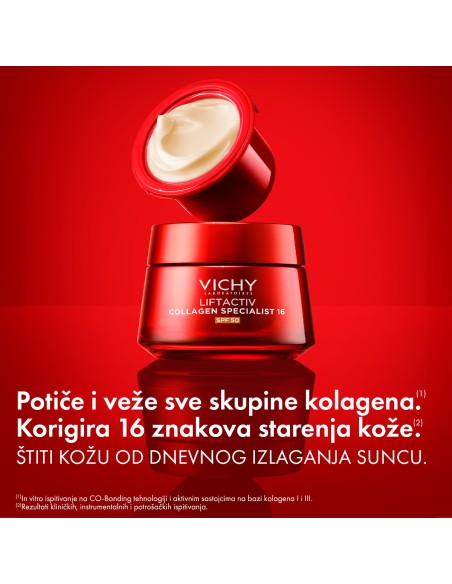 Vichy Liftactiv Collagen Specialist 16 Krema SPF 50 Vichy Liftactiv Collagen Specialist 16 Krema SPF 50