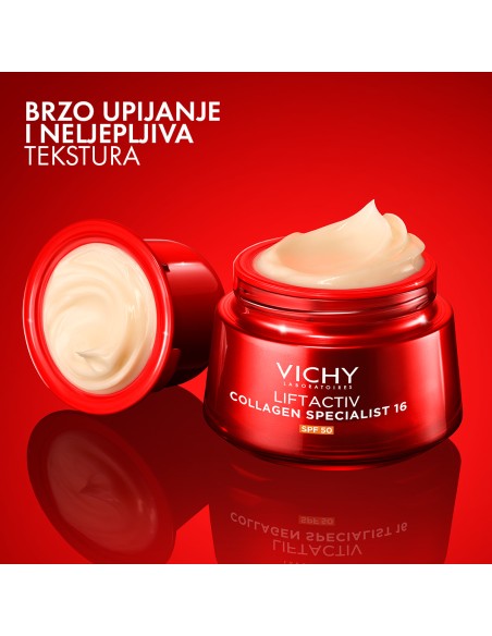 Vichy Liftactiv Collagen Specialist 16 Krema SPF 50 Vichy Liftactiv Collagen Specialist 16 Krema SPF 50