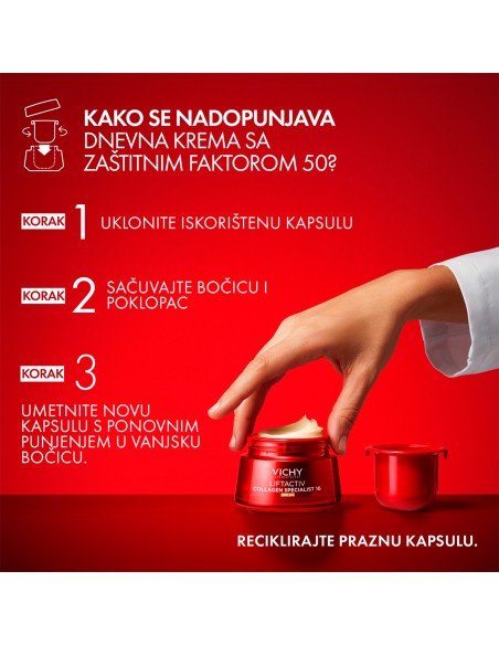 Vichy Liftactiv Collagen Specialist 16 Krema SPF 50 Vichy Liftactiv Collagen Specialist 16 Krema SPF 50