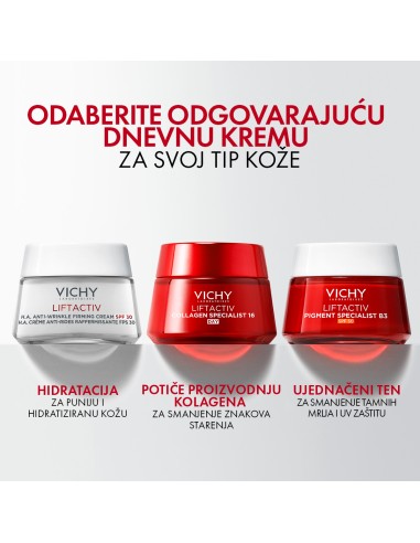 Vichy Liftactiv Collagen Specialist 16 Dnevna njega protiv bora Vichy Liftactiv Collagen Specialist 16 Dnevna njega protiv bora