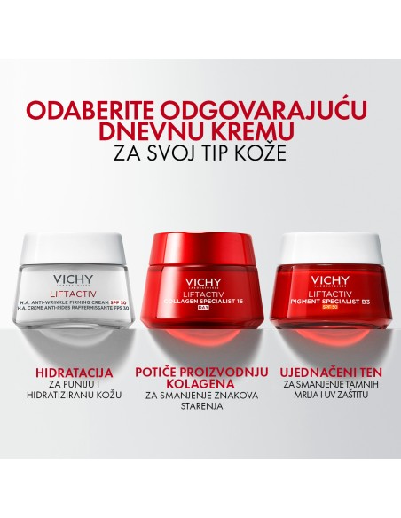 Vichy Liftactiv Collagen Specialist 16 Dnevna njega protiv bora Vichy Liftactiv Collagen Specialist 16 Dnevna njega protiv bora